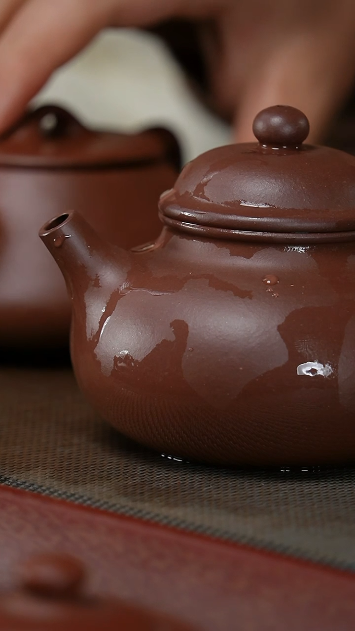 【闪购商品】紫砂茶壶容天底槽清微瑕