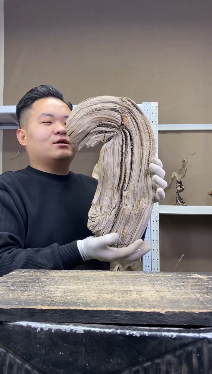 小****记胖胖崖柏精品摆件 小胖墩旅