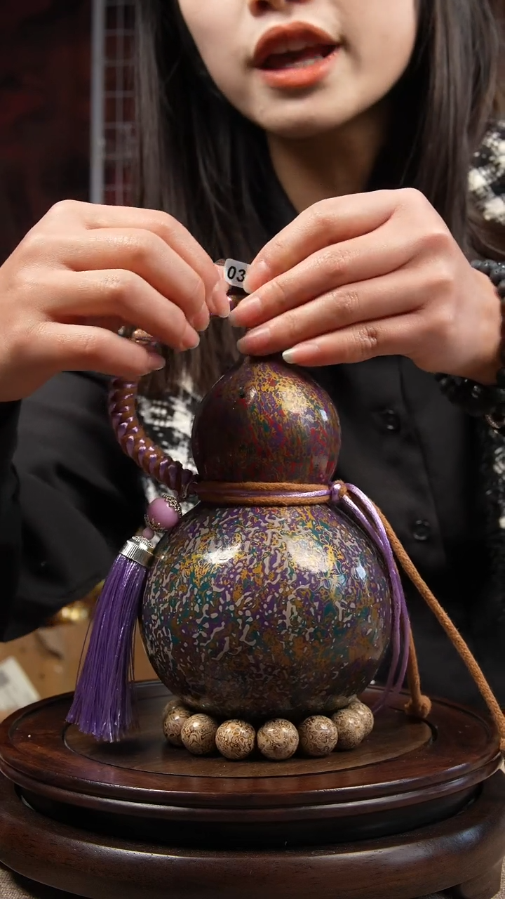 【闪购商品】301号  大漆酒葫芦一物一图