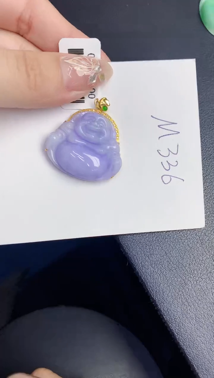 【闪购商品】翡翠颈饰18K金镶嵌0000000000