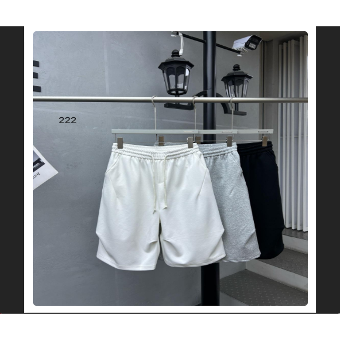 DY222-夏装六分裤 陈陈男装 高定潮流休闲男女同款 DKDY222 V17