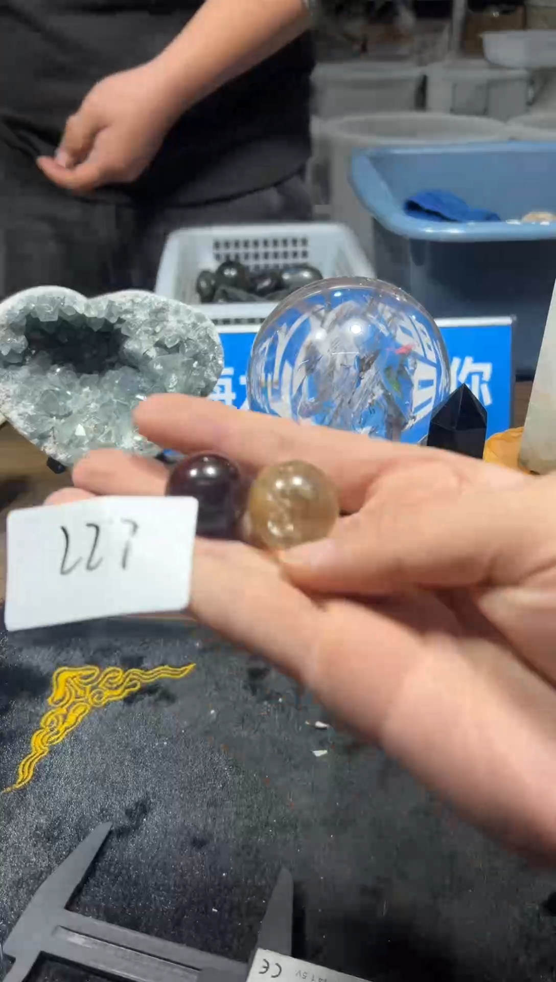 未镶嵌珠宝半成品水晶227