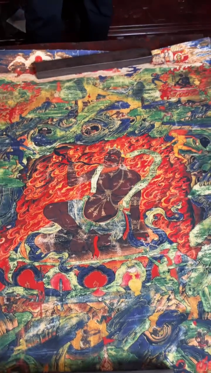 卷轴画手绘唐卡065