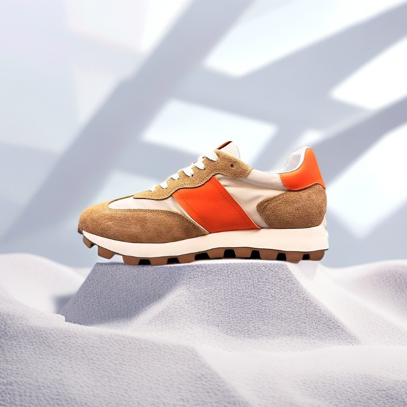 9318男士春夏季透气软底拼色舒适休闲新款百搭时尚潮鞋潮流