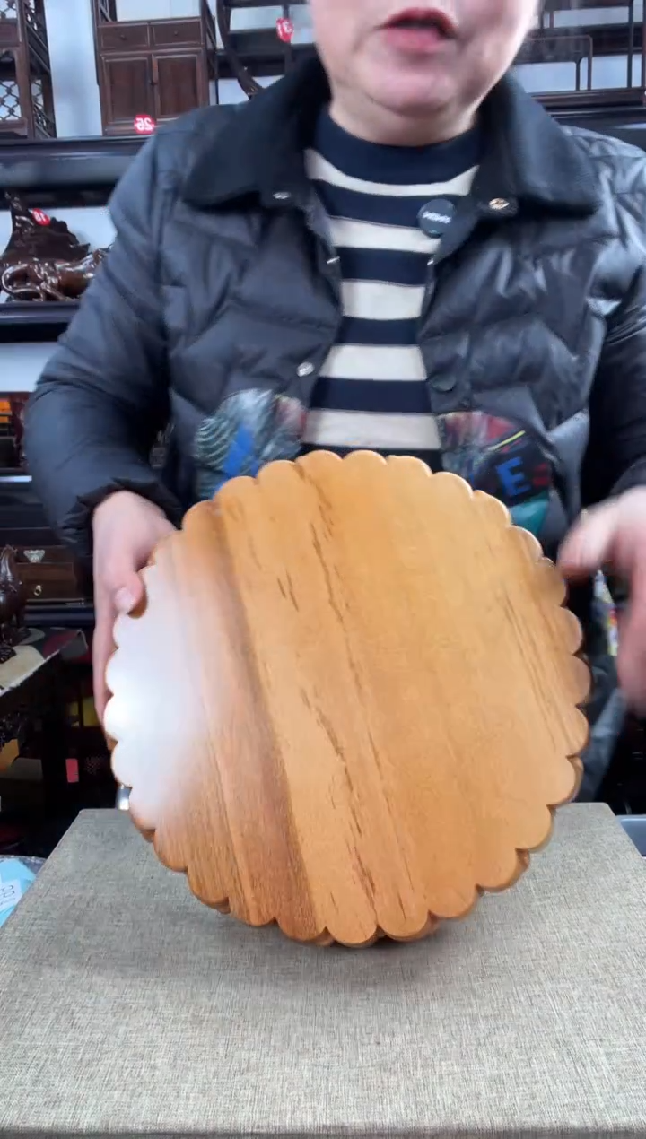 木老李红木工艺品567瑕疵