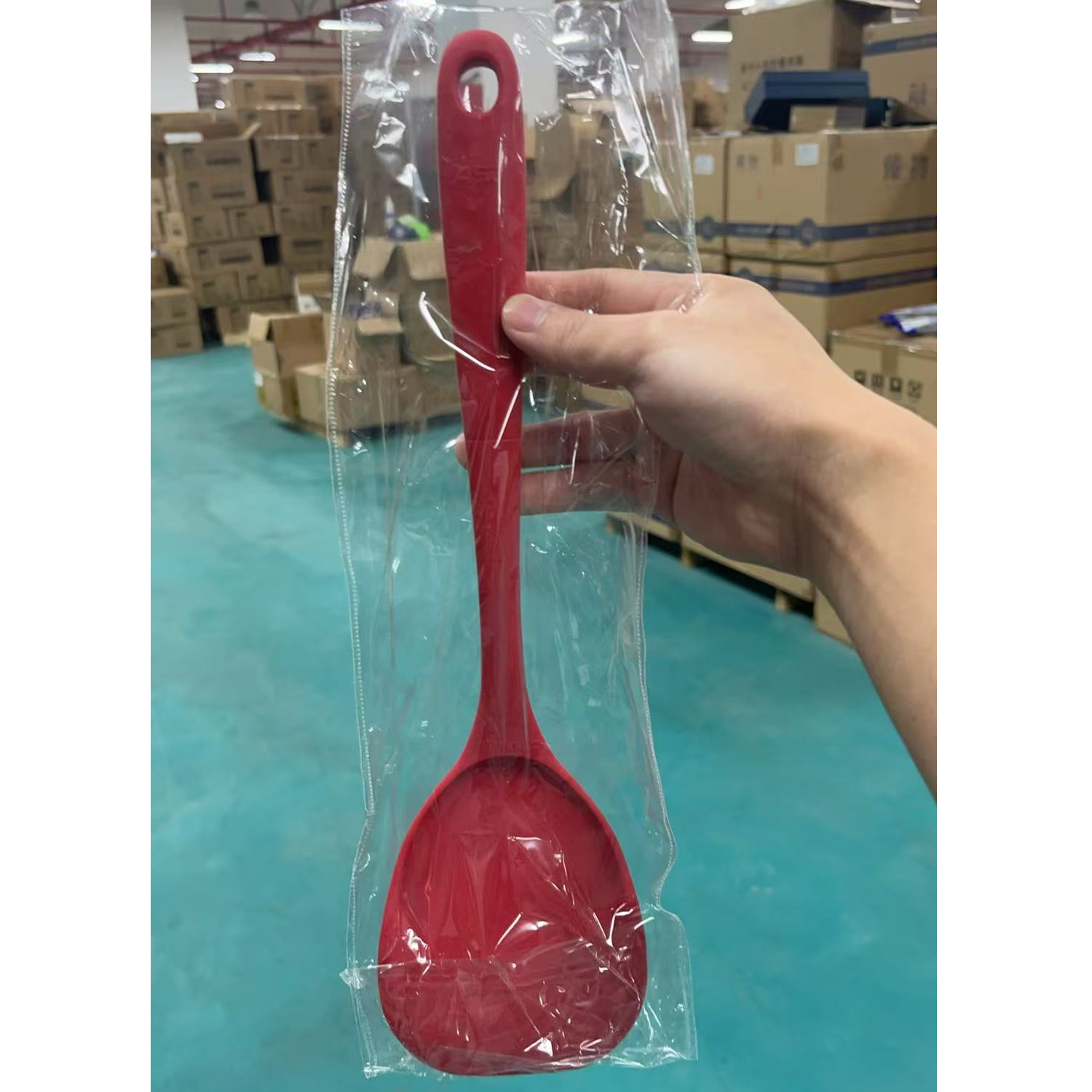 红色不伤锅硅胶铲