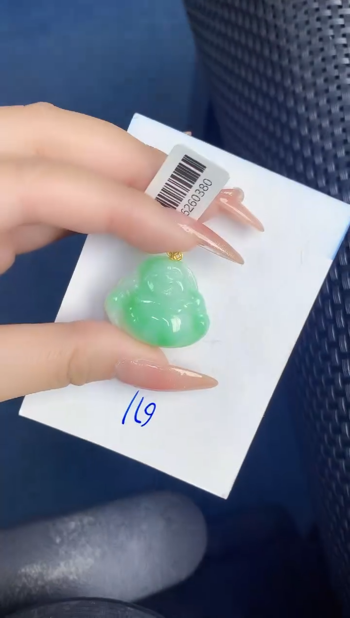 【闪购商品】翡翠颈饰18K金镶嵌000000000