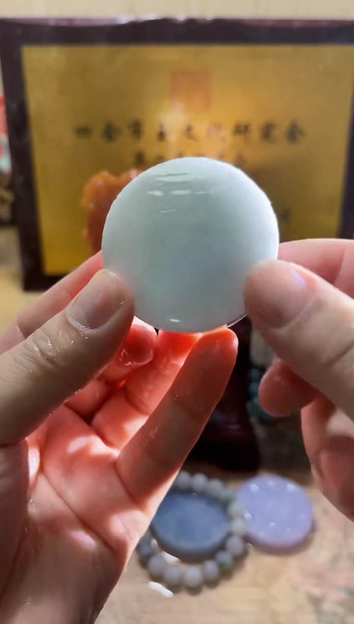 未镶嵌挂件翡翠A货常星7861