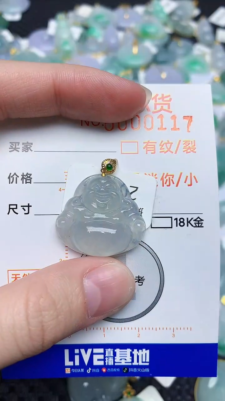 【闪购商品】翡翠颈饰18K金镶嵌453453453453