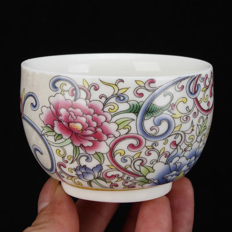 掐丝珐琅彩单杯-B-0021