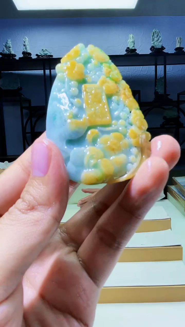 【闪购商品】定制翡翠未镶嵌毛货02210256