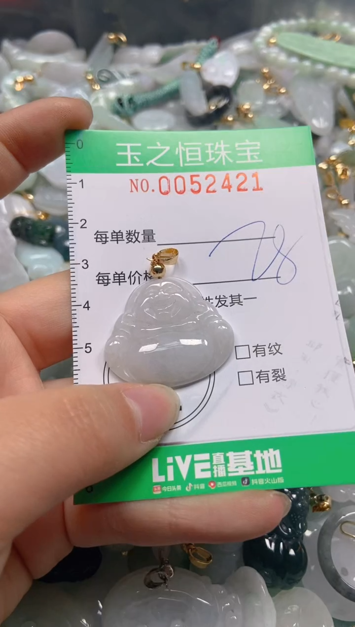 【闪购商品】翡翠颈饰未镶嵌闪购0052421