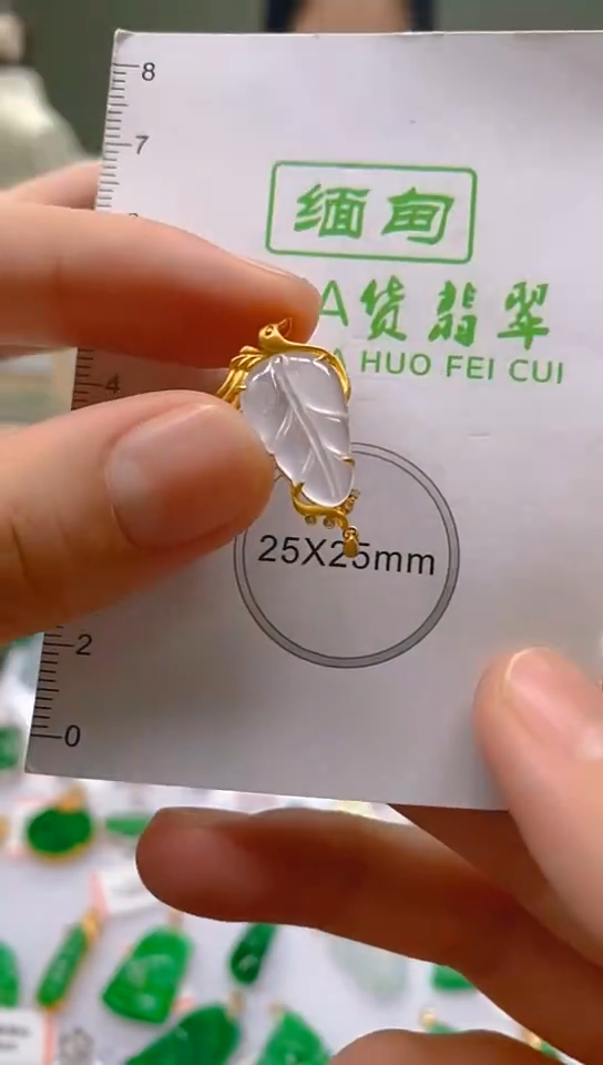 【闪购商品】翡翠颈饰18K金镶嵌新号开播，全场乱卖
