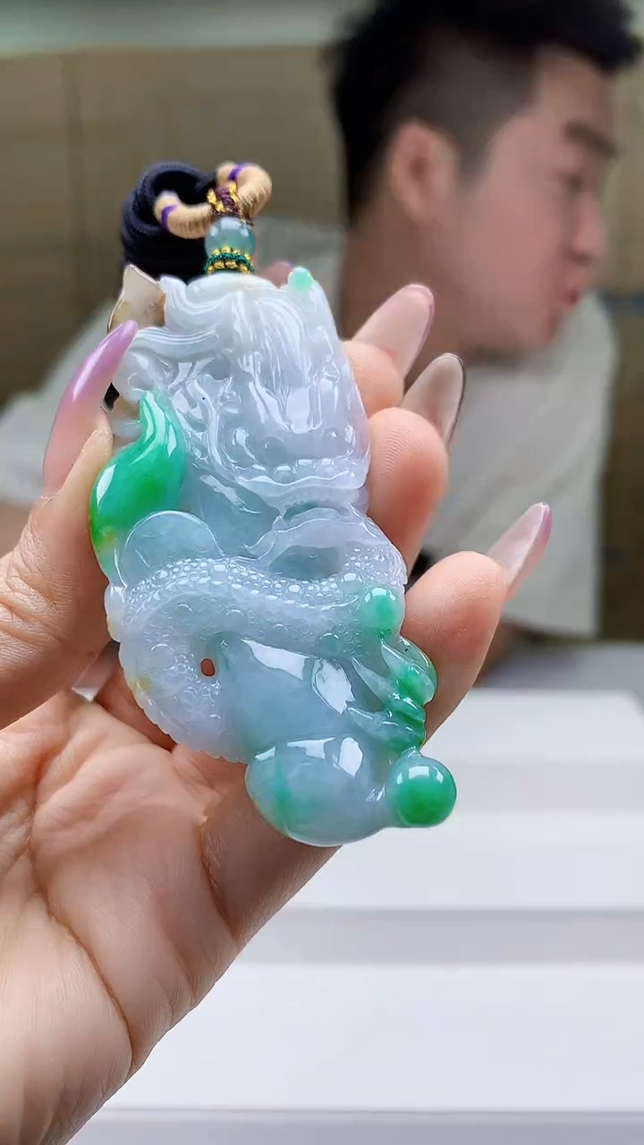 定制翡翠未镶嵌5028ty-毛货挂件131