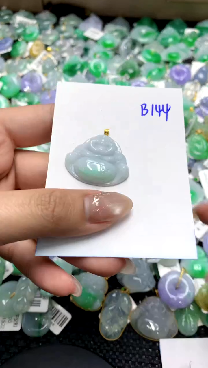 【闪购商品】翡翠颈饰18K金镶嵌1111111111111111