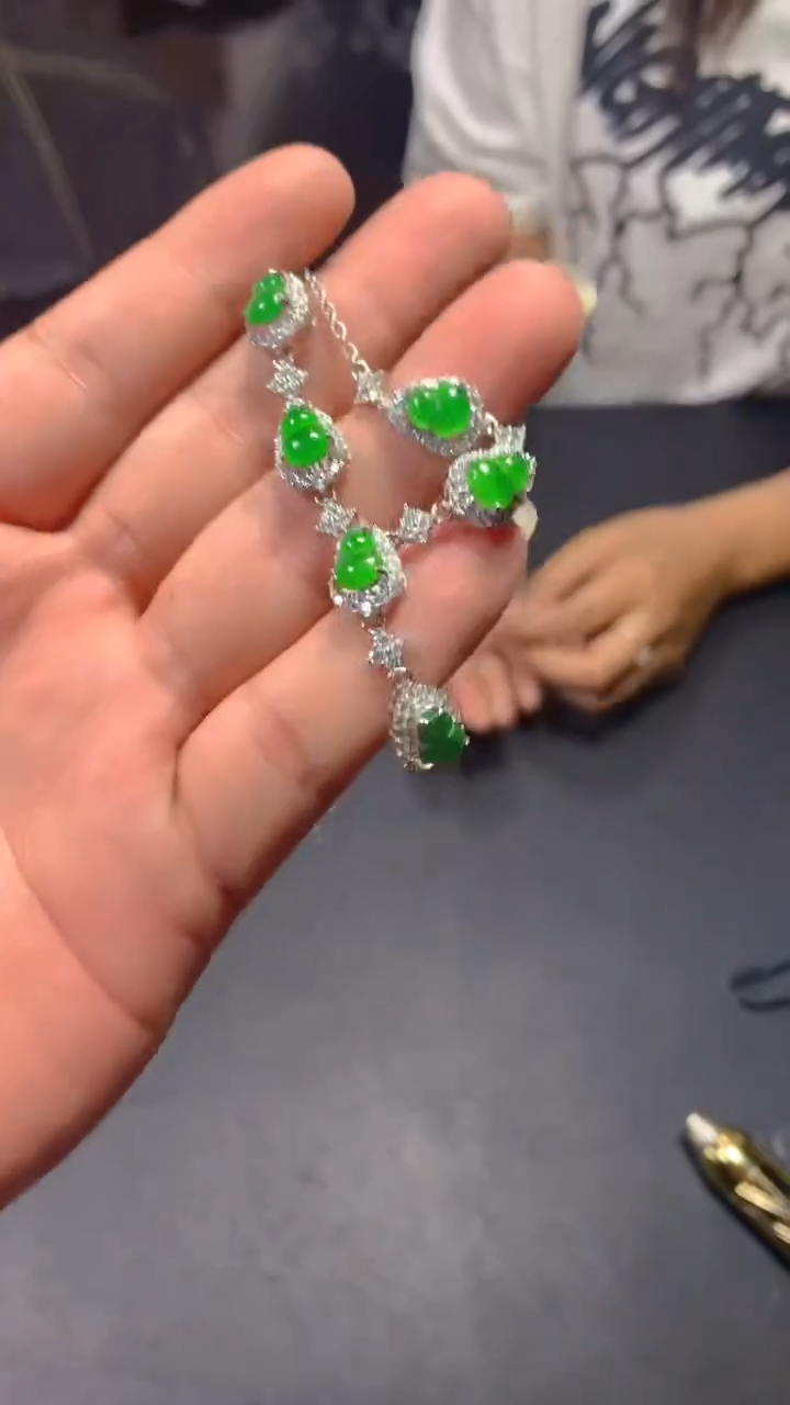 【闪购商品】翡翠项链未镶嵌0095512794/多样性发一