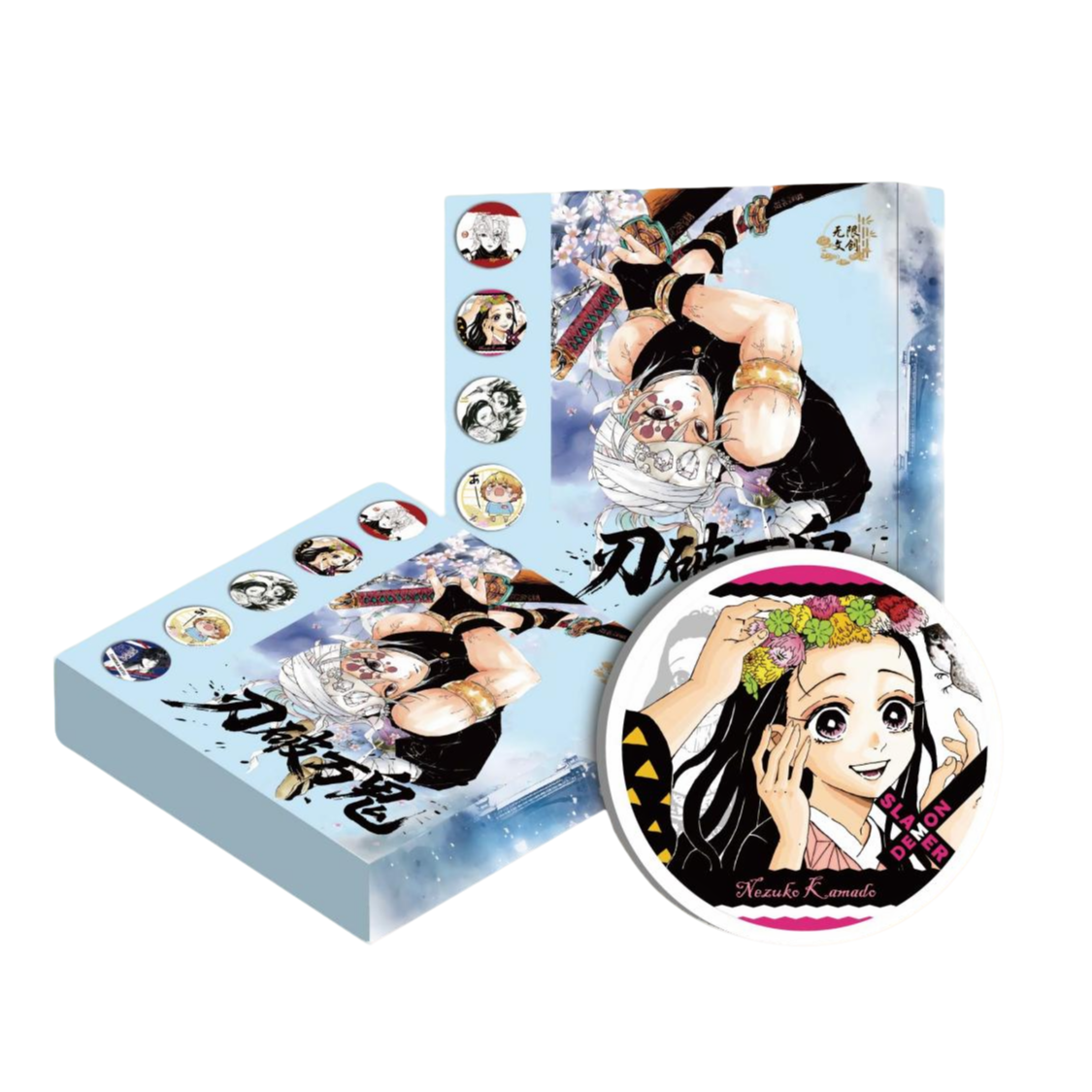 【玩法合集】无限文创× 鬼灭之刃《刃破万鬼》陶瓷杯垫 二创盲盒 代拆