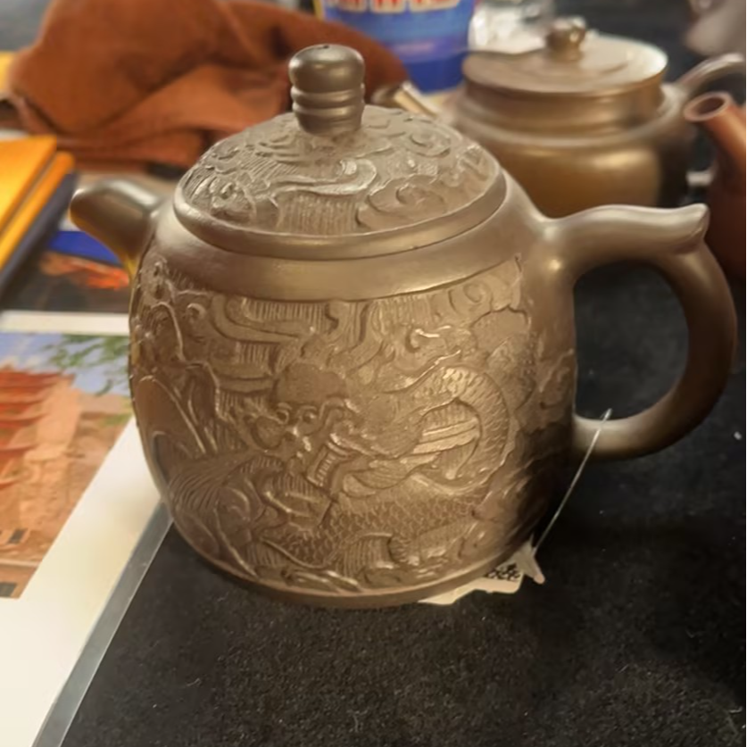 【前墅龙窑】龙凤 紫砂壶