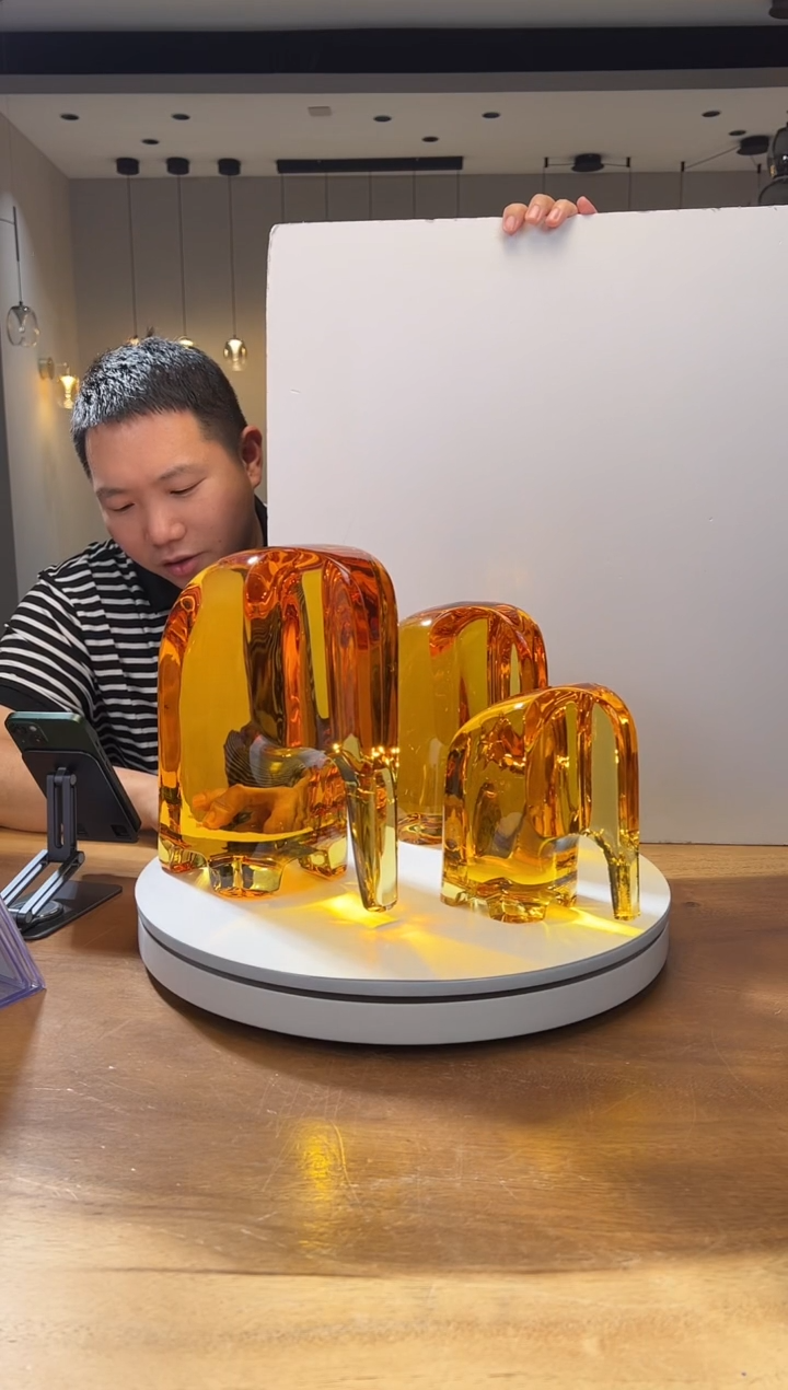 【闪购商品】茶宠巴比特美学 象 金色 小号+中号+大号