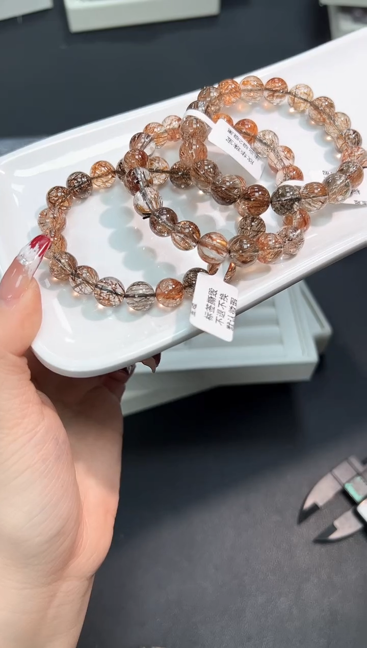 【闪购商品】水晶手串未镶嵌16e多样性发其一/1条默认微瑕