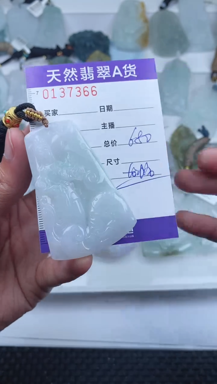 【闪购商品】翡翠颈饰未镶嵌       367
