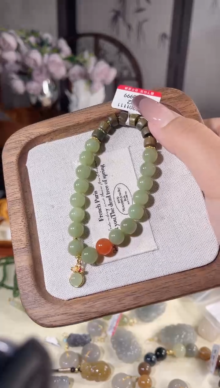 手链未镶嵌和田玉多样性发货其一默认微瑕