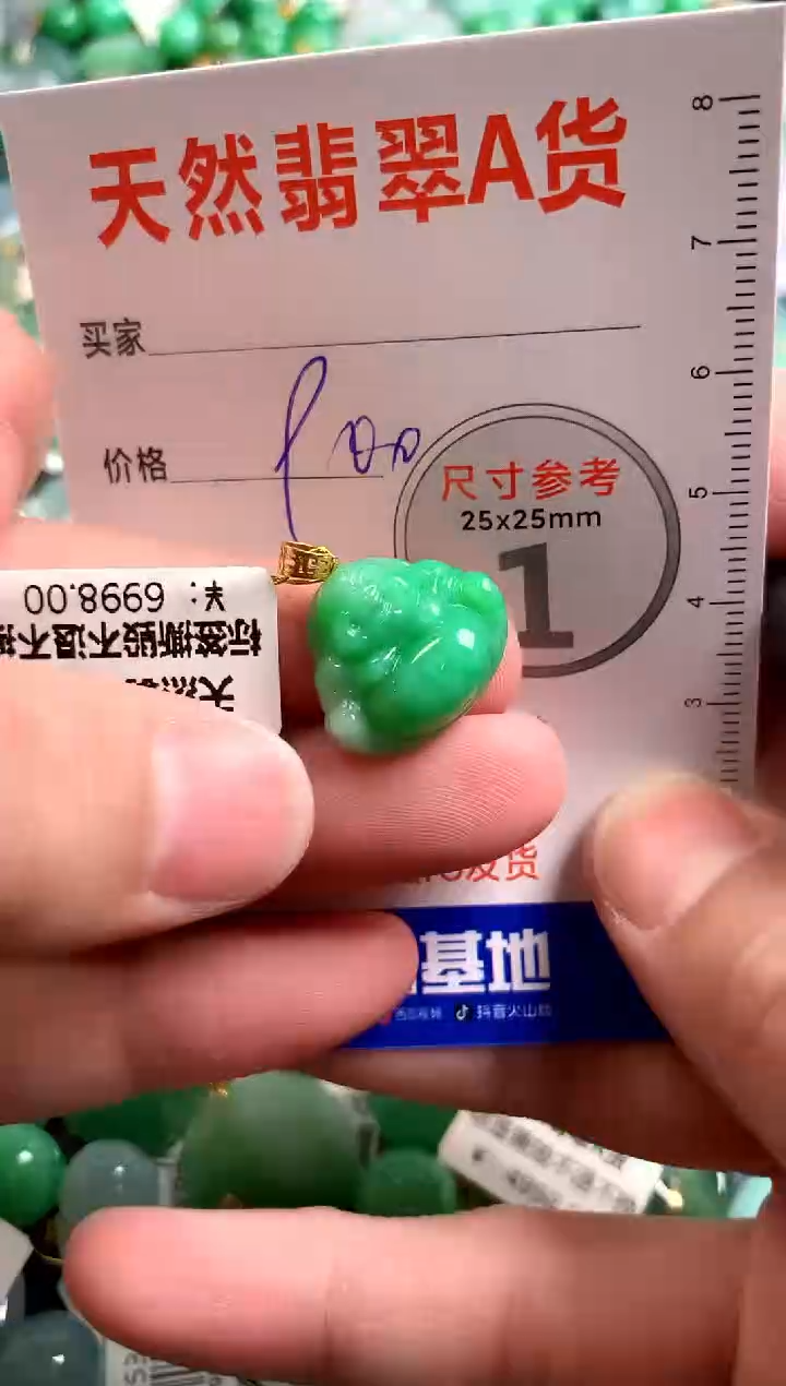 【闪购商品】翡翠颈饰18K金镶嵌0581205750