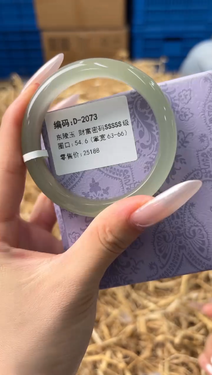 未镶嵌手镯石英质玉D-2073