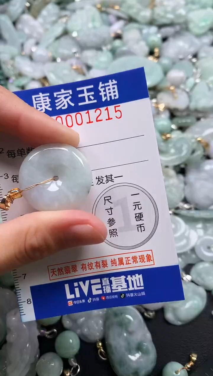 颈饰未镶嵌翡翠1215