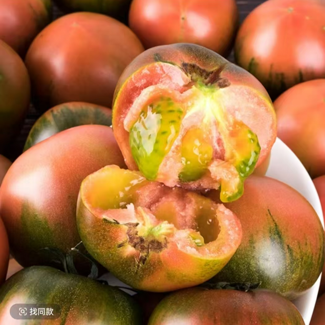 U【中农优选】 精品大果 5斤装正宗盘锦碱地柿子 铁皮柿子 新棚现摘