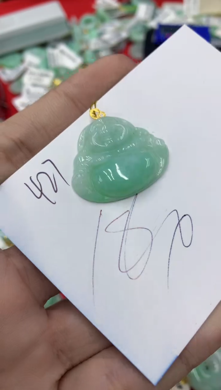 【闪购商品】翡翠颈饰18K金镶嵌号链接1111111