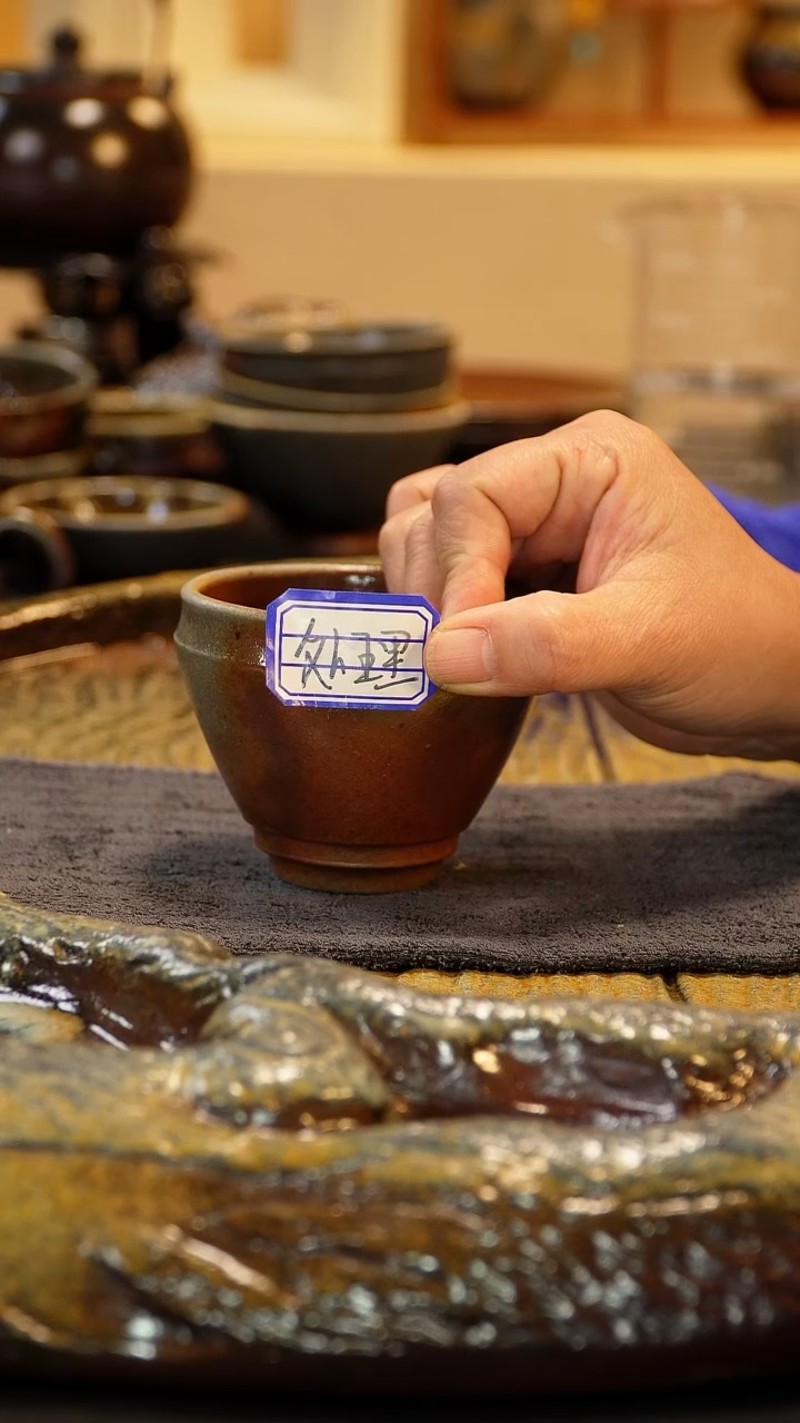 紫砂柴烧纯自然紫砂柴烧120毫升