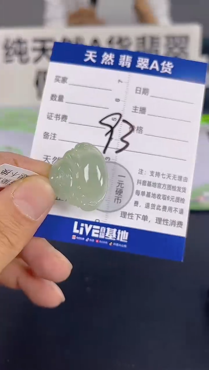 颈饰未镶嵌翡翠纯天然缅甸翡翠A货