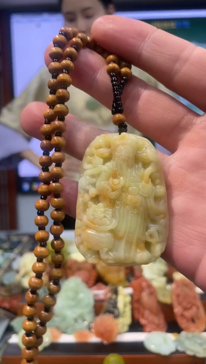 【闪购商品】岫玉吊坠未镶嵌·