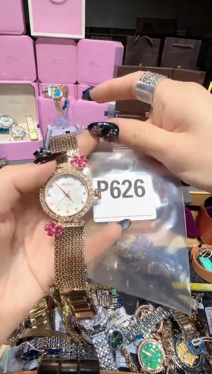 石英机芯不锈钢不锈钢直播定闪专用