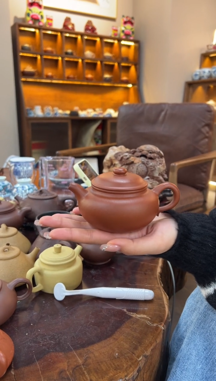 【闪购商品】紫砂茶壶【头哥手工壶】仿古朱泥