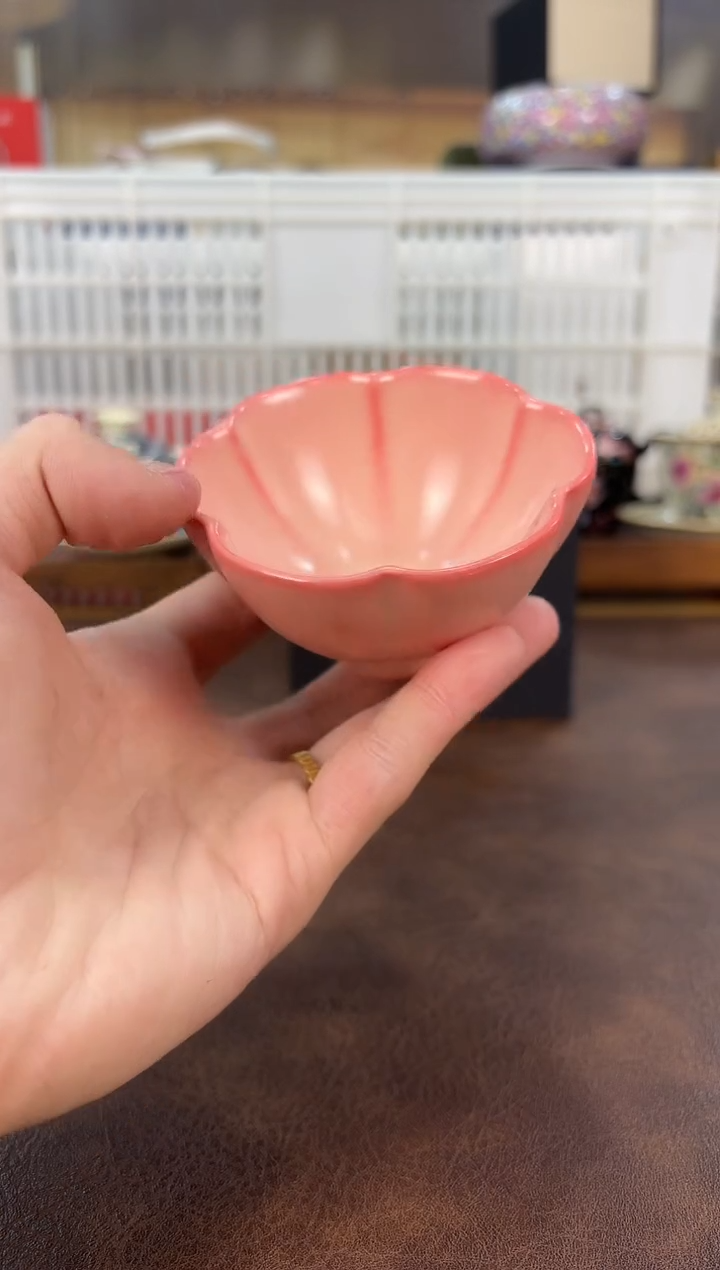 【闪购商品】粉猪油冻梅花杯链接已开 拼拼手速！！！