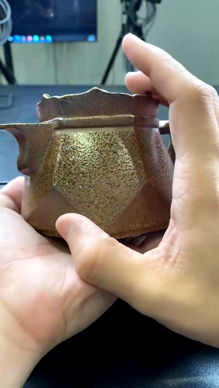 紫砂拍打成型紫砂甄选直播间