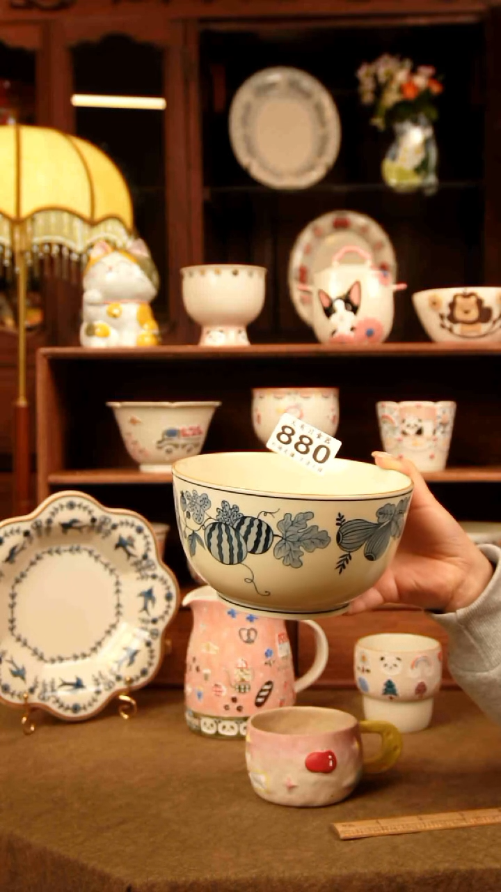 【闪购商品】其他上禾纯手工陶瓷面碗880号