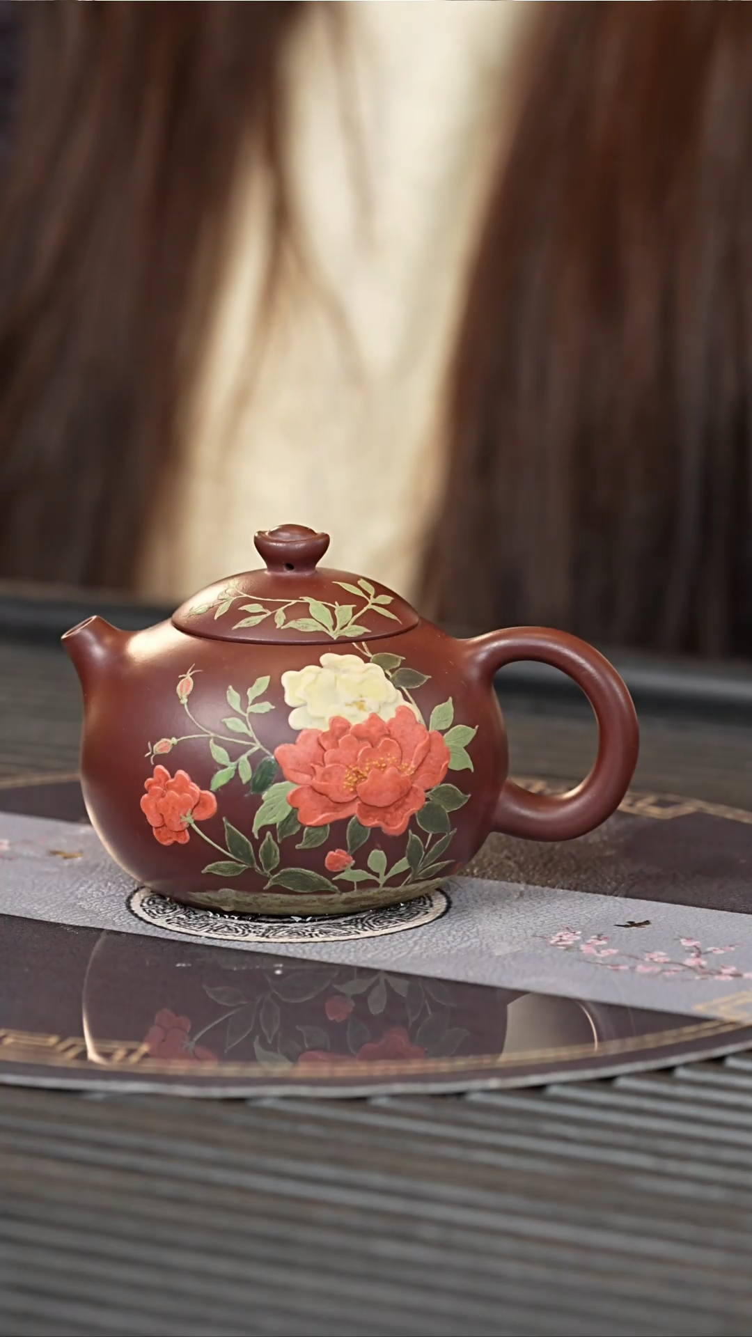 【闪购商品】紫砂茶壶PQZ 龙血砂 西施