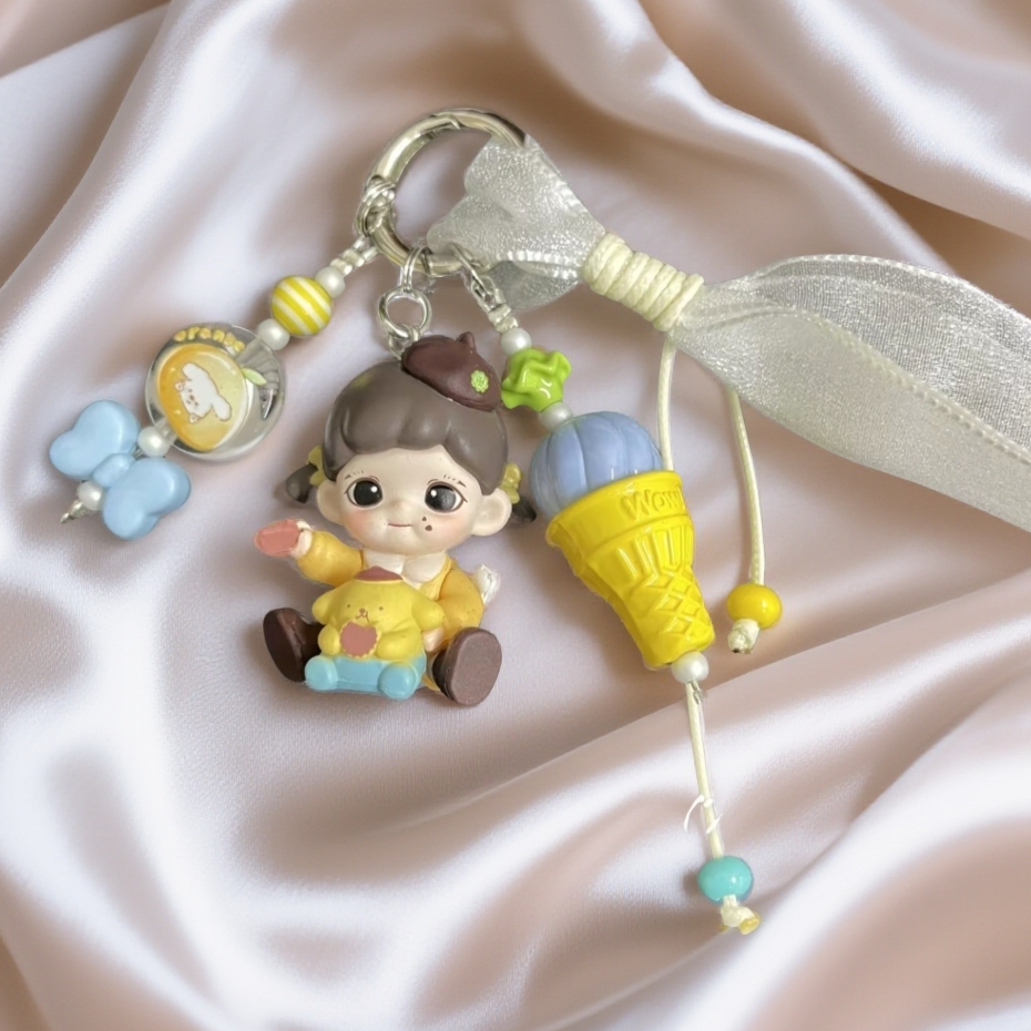  【小提溜包挂手机链款】原创设计改娃设计手机链高品质萌粒diy礼物