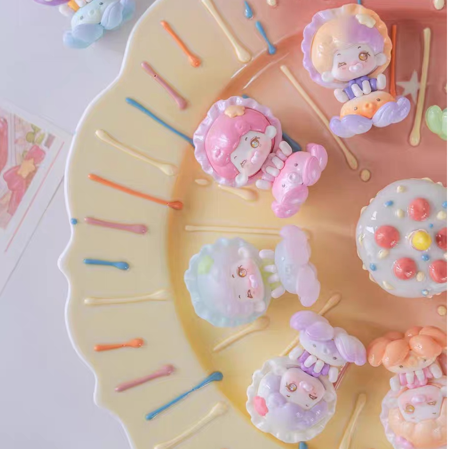 满满【拆盒】Mikuku幻彩泡泡堂萌粒（许愿）系列潮玩盲盒代拆