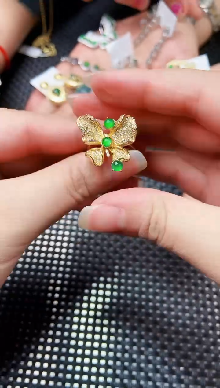 【闪购商品】翡翠戒指未镶嵌111111111