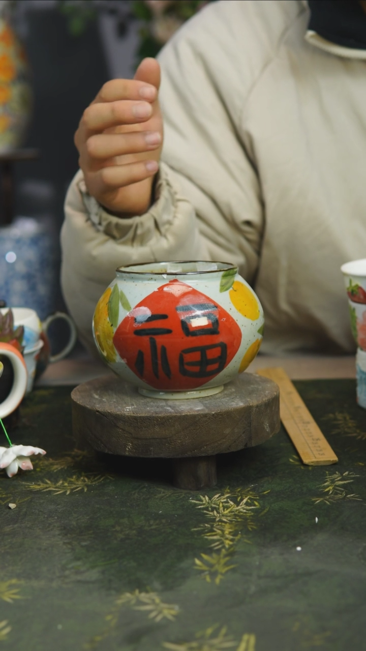 【闪购商品】286号景德镇手工釉下彩