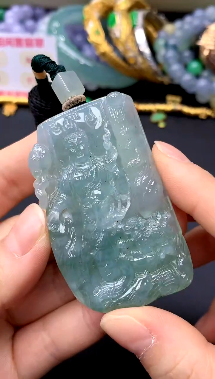 颈饰未镶嵌翡翠160-中国好珍宝