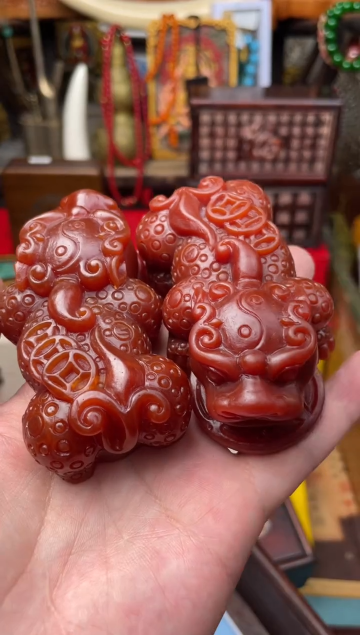 木---------------龙，貔貅