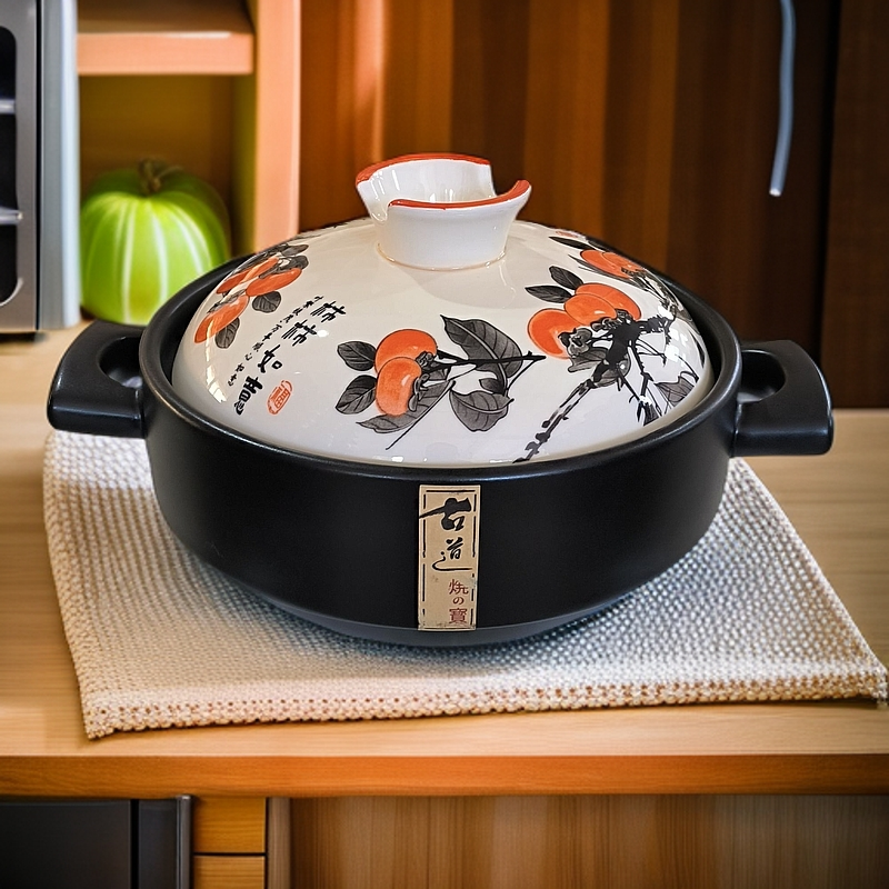 【工厂自营】陶瓷砂锅 家用耐热型干烧煲 炖锅 汤锅