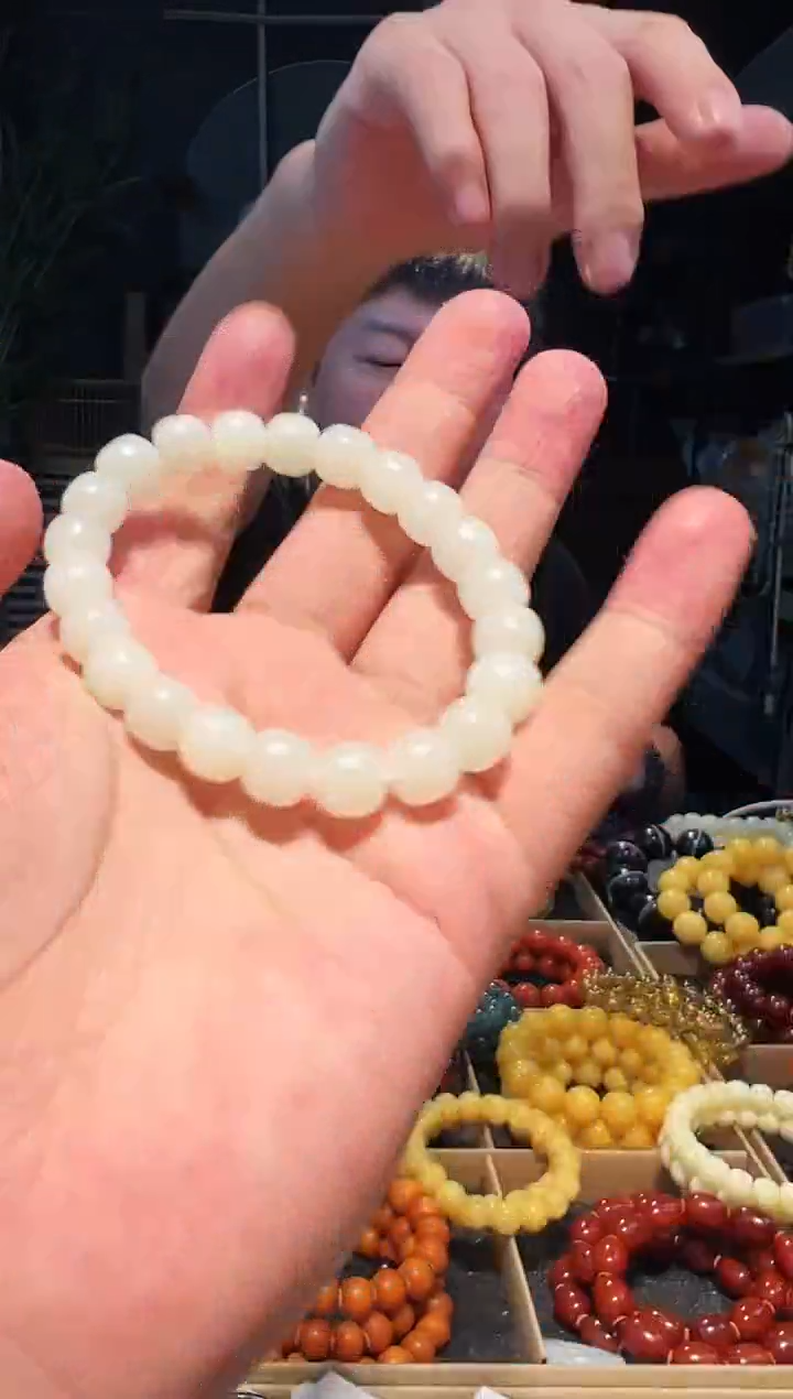 手串未镶嵌和田玉10+老型