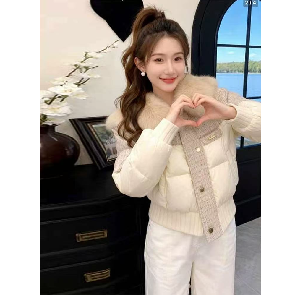 【绵绵奶酥】2025冬季新款洋气外套女优雅小香风气质外套