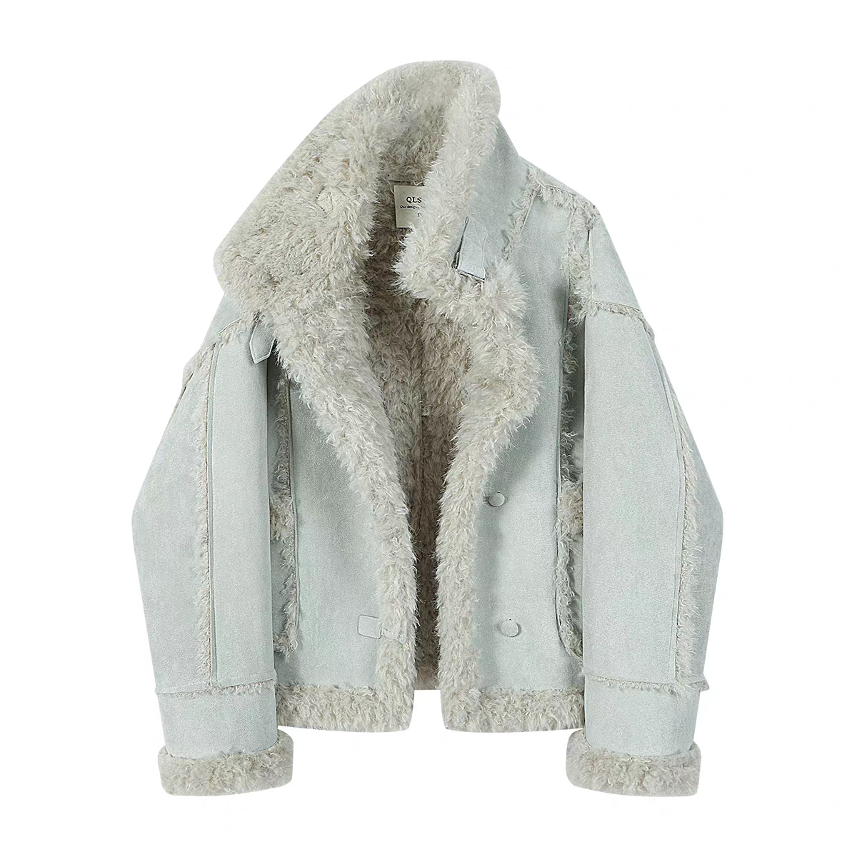 2025冬季新款通勤高端设计感百搭时尚加绒加厚秋冬机车服外套女